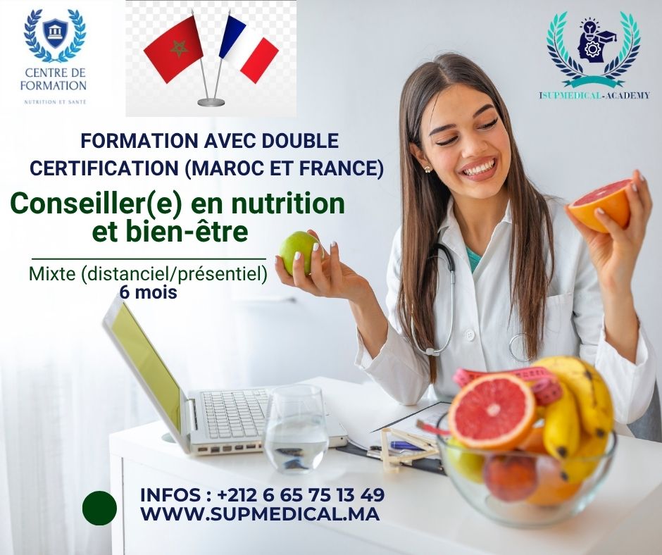 Formation_Conseiller(e) en nutrition et bien-être_supmedical.ma Formation_Conseiller(e) en nutrition et bien-être_supmedical.ma
