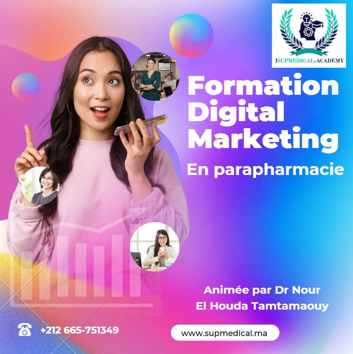 Formation Marketing Digital en Parapharmacie (1 mois)